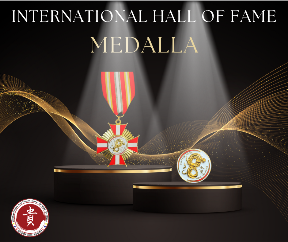 International Hall of fame medalla